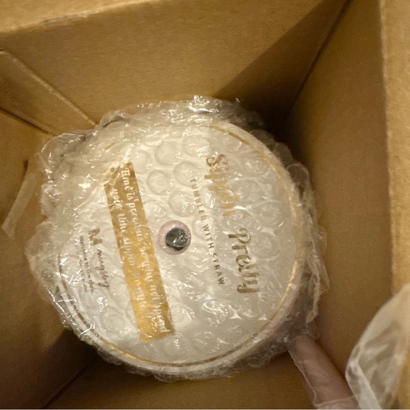 NIB Manifest Happiness Acrylic Tumbler by Mugsby - Picture 4 of 5